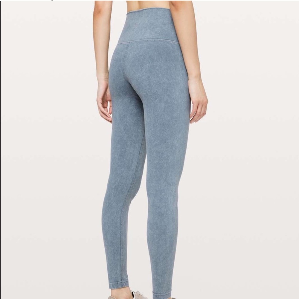 Lululemon Wunder Under High-Rise Tight 25" *Full-On Luxtreme Washed Blue Moon